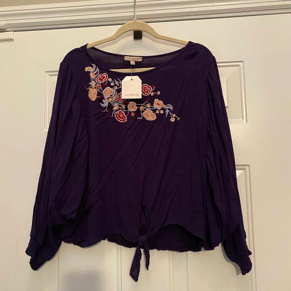 Wonderly tie top